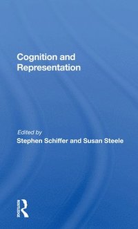 bokomslag Cognition And Representation