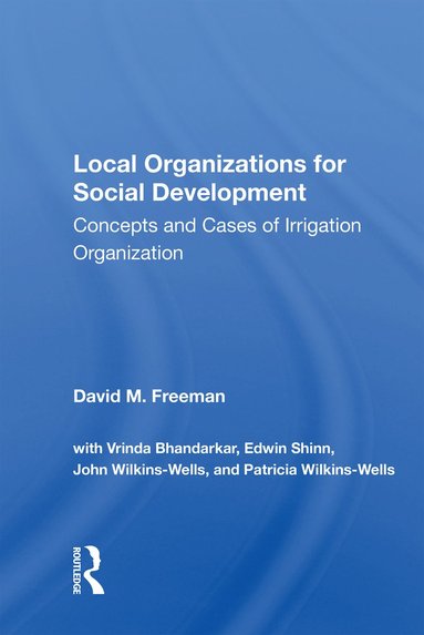 bokomslag Local Organizations For Social Development
