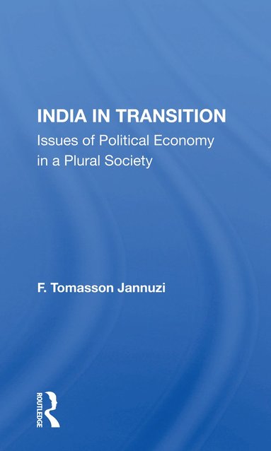 bokomslag India In Transition
