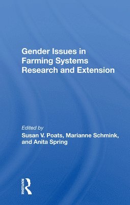 bokomslag Gender Issues in Farming Systems Research and Extension