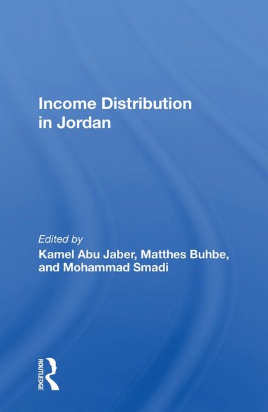 bokomslag Income Distribution In Jordan