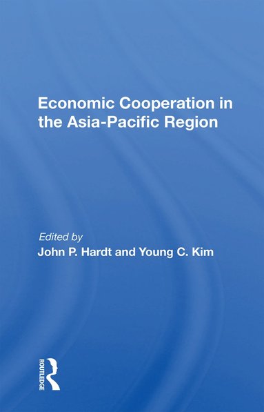 bokomslag Economic Cooperation In The Asia-pacific Region