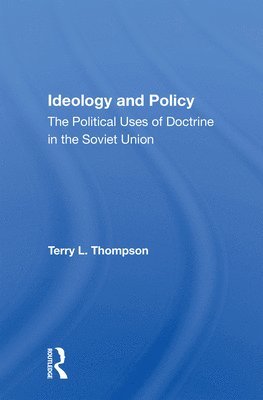 bokomslag Ideology And Policy