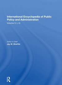 bokomslag International Encyclopedia of Public Policy and Administration Volume 3