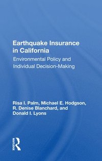 bokomslag Earthquake Insurance in California