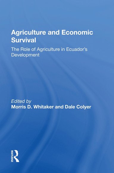 bokomslag Agriculture And Economic Survival