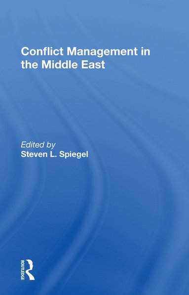 bokomslag Conflict Management In The Middle East