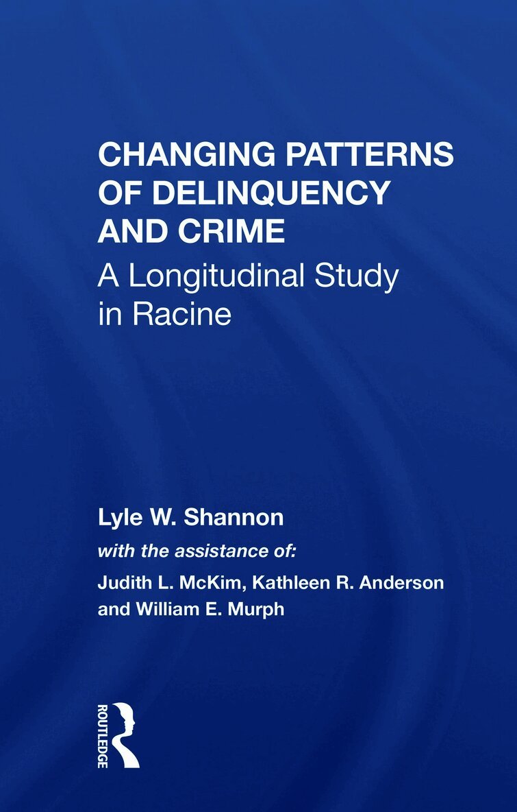 Lyle W. Shannon - Changing Patterns Of Delinquency And Crime, Häftad