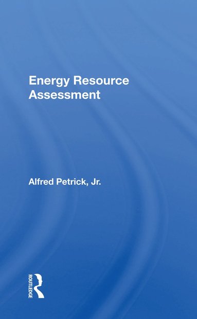 bokomslag Energy Resource Assessment