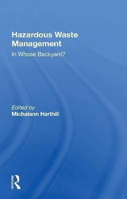Michalann Harthill - Hazardous Waste Management, Häftad