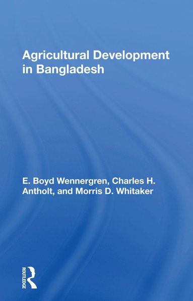 bokomslag Agricultural Development in Bangladesh