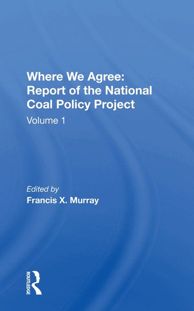 Christopher Murray - National Coal Policy Vol 1, Häftad
