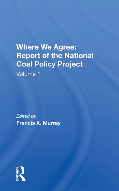 bokomslag National Coal Policy Vol 1