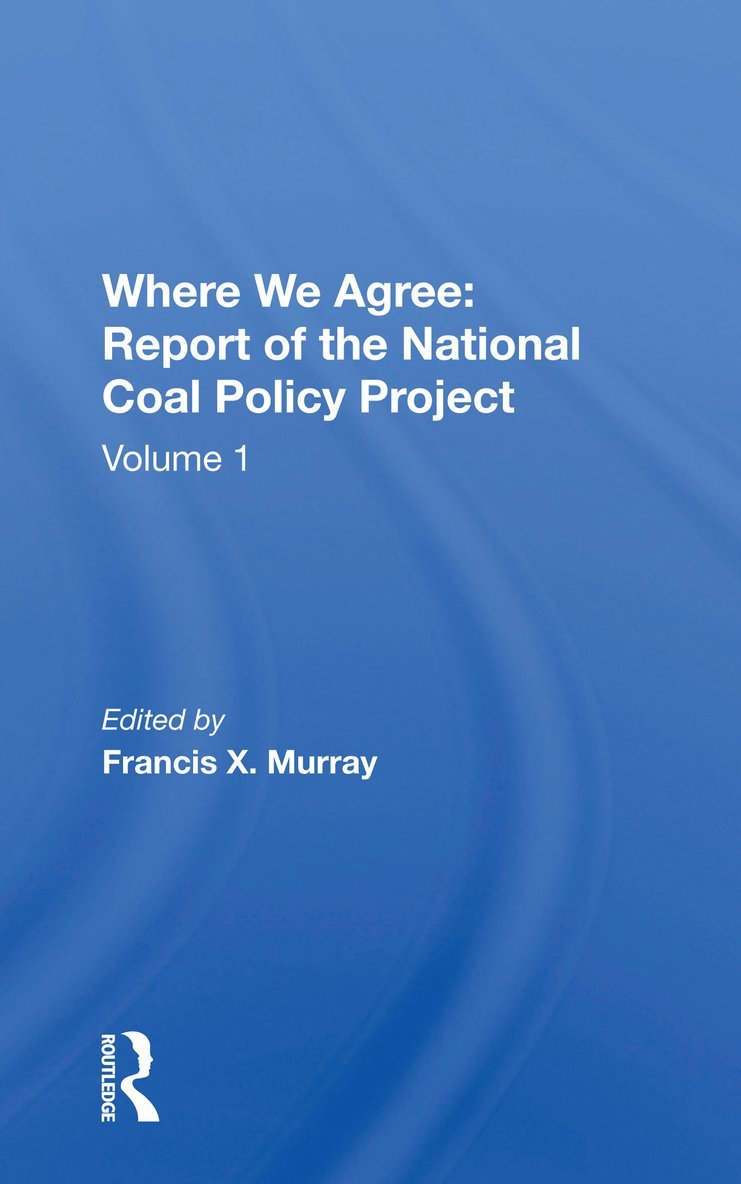 Christopher Murray - National Coal Policy Vol 1, Häftad