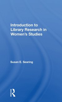 bokomslag Introduction to Library Research in Women's Studies