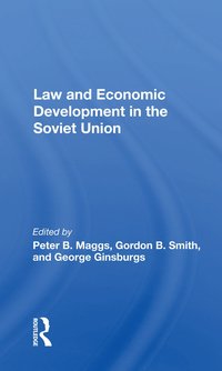 bokomslag Law And Economic Development In The Soviet Union