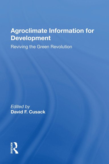 bokomslag Agroclimate Information For Development