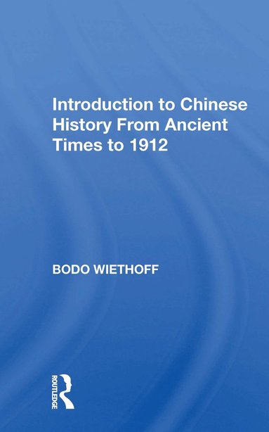 bokomslag Intro Chinese History