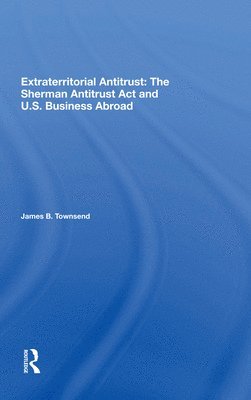 Extraterritorial Antitrust 1