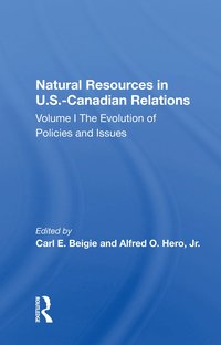 bokomslag Natural Resources In U.S.-Canadian Relations, Volume 1