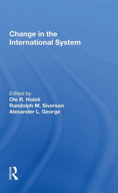 bokomslag Change In The International System