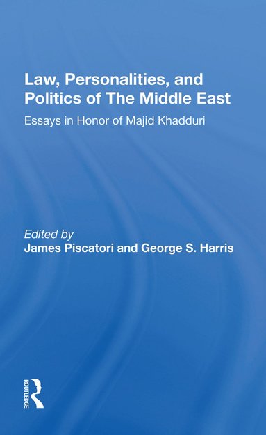 bokomslag Law, Personalities, And Politics Of The Middle East