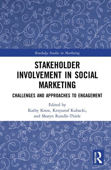 bokomslag Stakeholder Involvement in Social Marketing