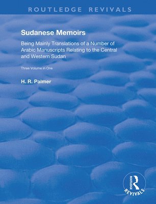 Sudanese Memoirs 1