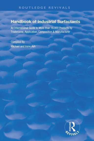 bokomslag Handbook of Industrial Surfactants