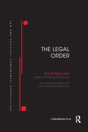 Santi Romano - Legal Order, Häftad