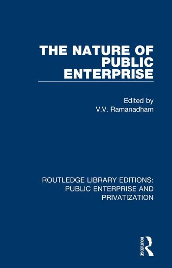 bokomslag Nature of Public Enterprise