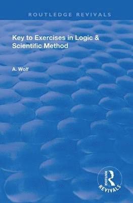 bokomslag Key to Exercises in Logic and Scientific Method