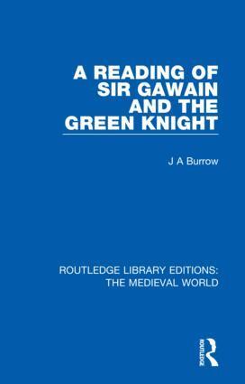 J A Burrow - Reading of Sir Gawain and the Green Knight, Inbunden