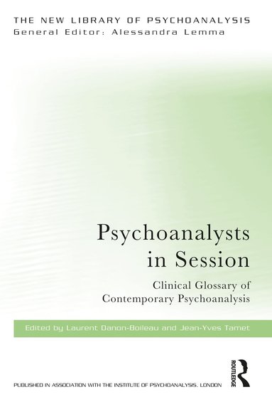 Laurent Danon-Boileau, Jean-Yves Tamet - Psychoanalysts in Session, Häftad