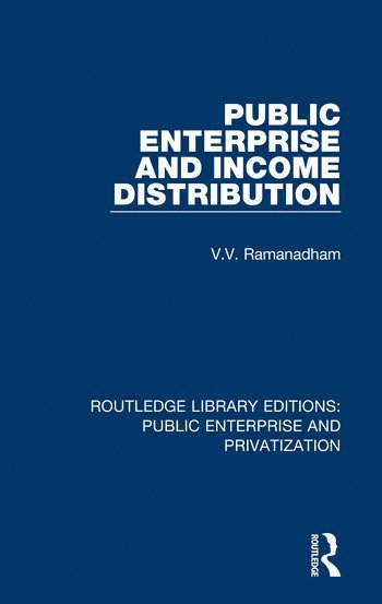 bokomslag Public Enterprise and Income Distribution