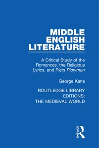 bokomslag Middle English Literature