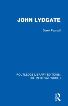 Derek Pearsall - John Lydgate, Inbunden