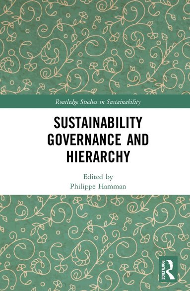 Philippe Hamman - Sustainability Governance and Hierarchy, Inbunden