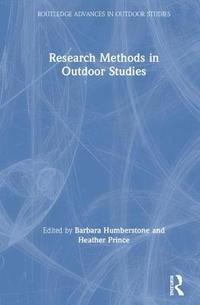 bokomslag Research Methods in Outdoor Studies