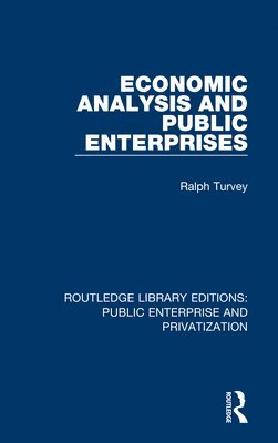 Economic Analysis and Public Enterprises 1