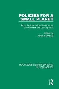 bokomslag Policies for a Small Planet