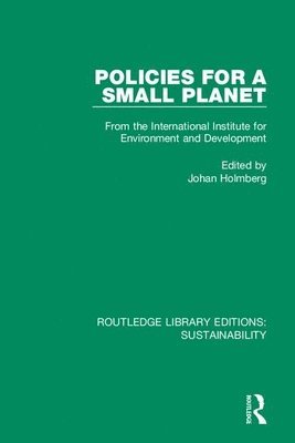 Policies for a Small Planet 1