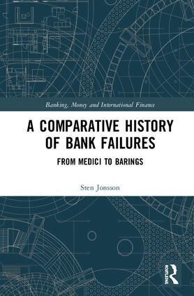 Sten Jonsson - Comparative History of Bank Failures, Inbunden