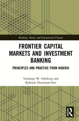 Temitope W. Oshikoya, Kehinde Durosinmi-Etti - Frontier Capital Markets and Investment Banking, Inbunden