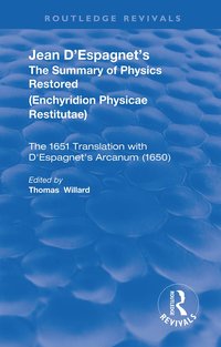 bokomslag Jean D'Espagnet's The Summary of Physics Restored