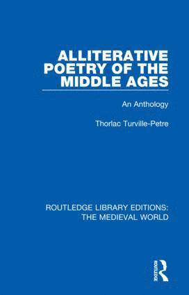 bokomslag Alliterative Poetry of the Later Middle Ages