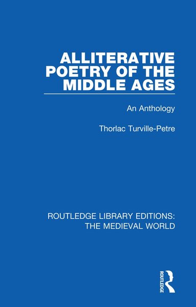 bokomslag Alliterative Poetry of the Later Middle Ages