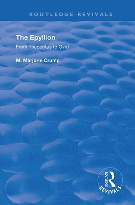 The Epyllion 1