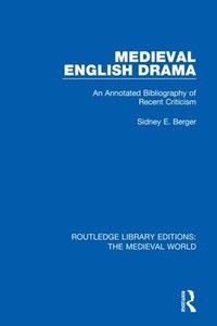 bokomslag Medieval English Drama