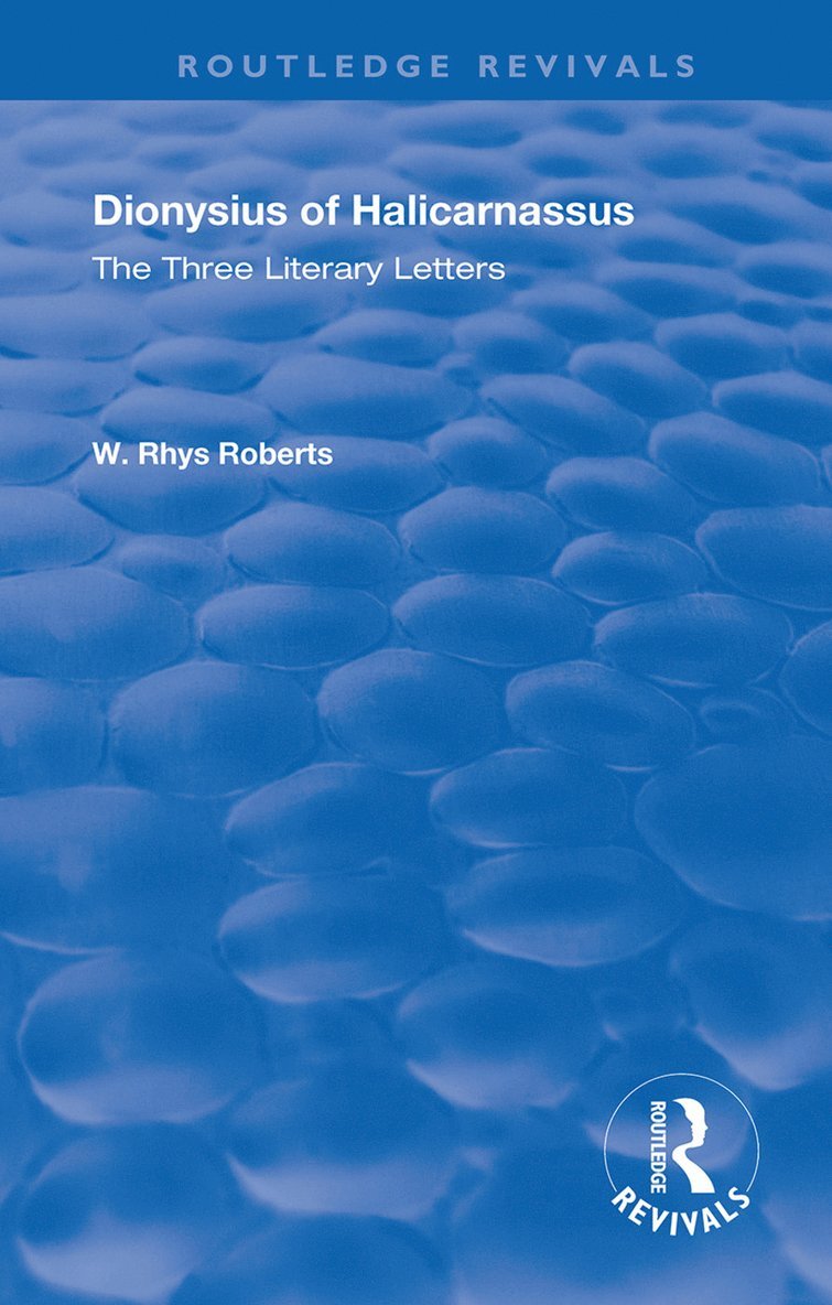 Three Literary Letters